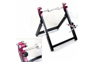 FOLDABLE MOTORCYCLE STAND WHEEL BALANCER & TRUING CHECK TRUE BALANCING MX STREET